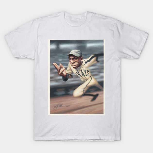 Cool Papa Bell T-Shirt by JamesBennettArt